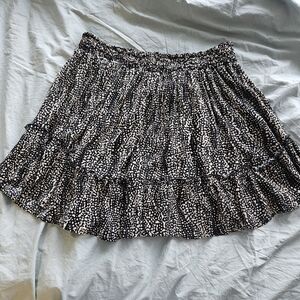Z Supply printed skirt L stretch waist